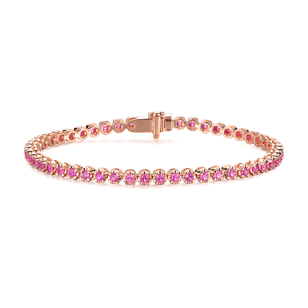 Ruby Bracelet Temple Grace UK