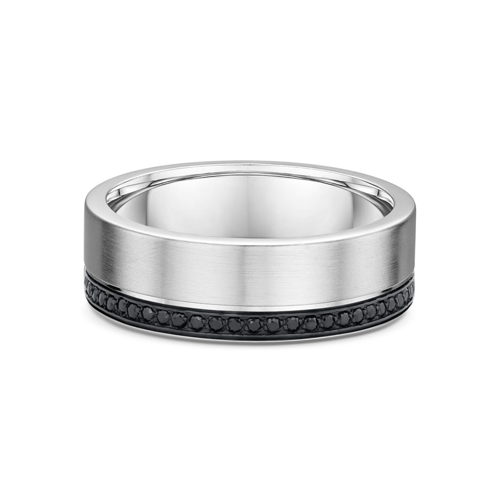 Black Diamond Wedding ring 577A11G