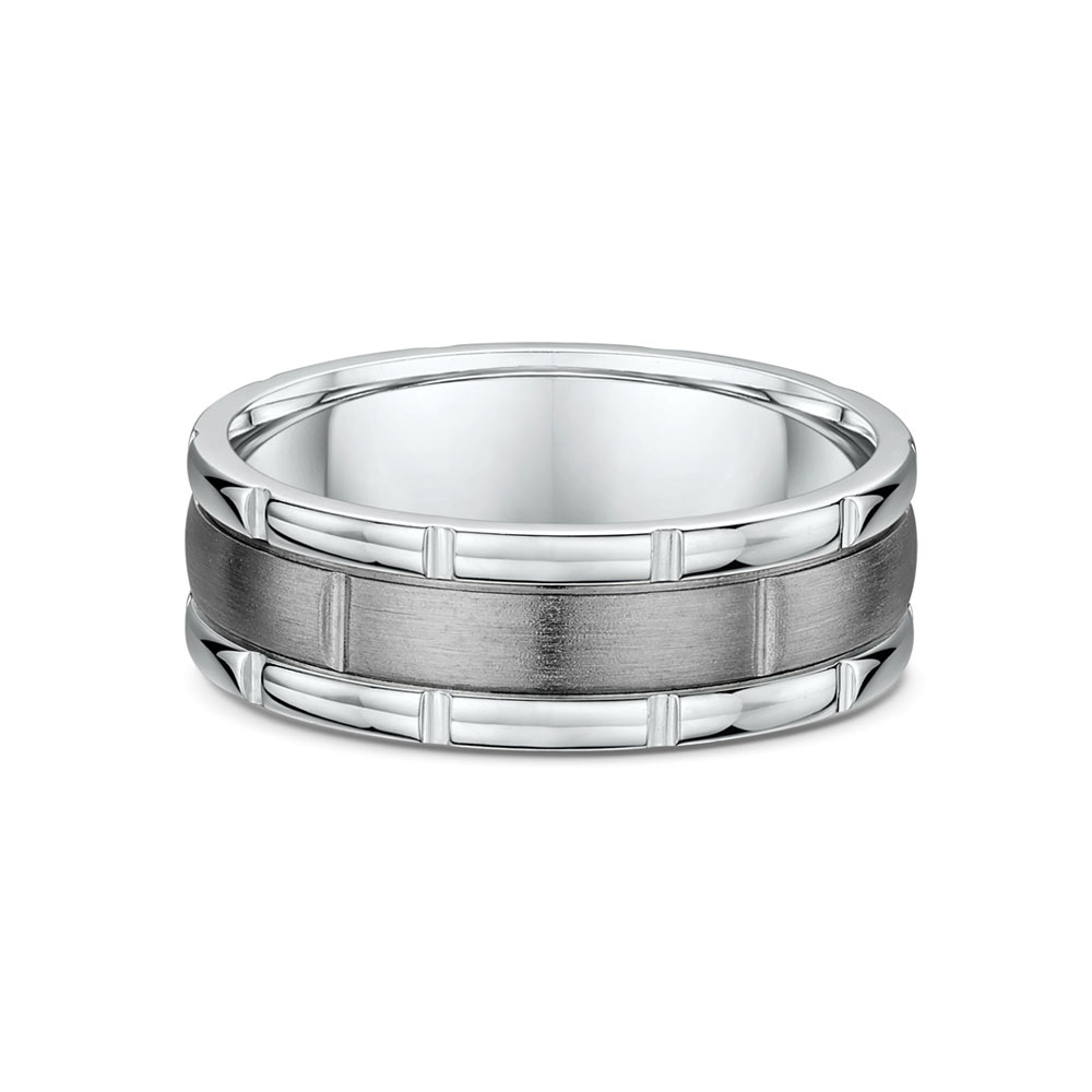 Brushed Mens Wedding Ring 403A05