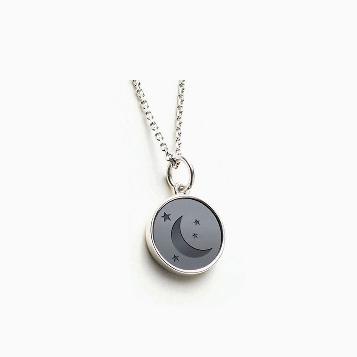 Elysium Moon And Stars Pendant