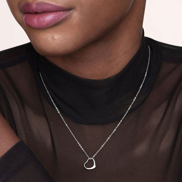 Open Heart Necklace
