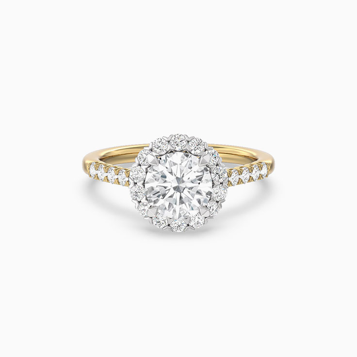 Enchant Womens Lab Diamond Engagement Ring