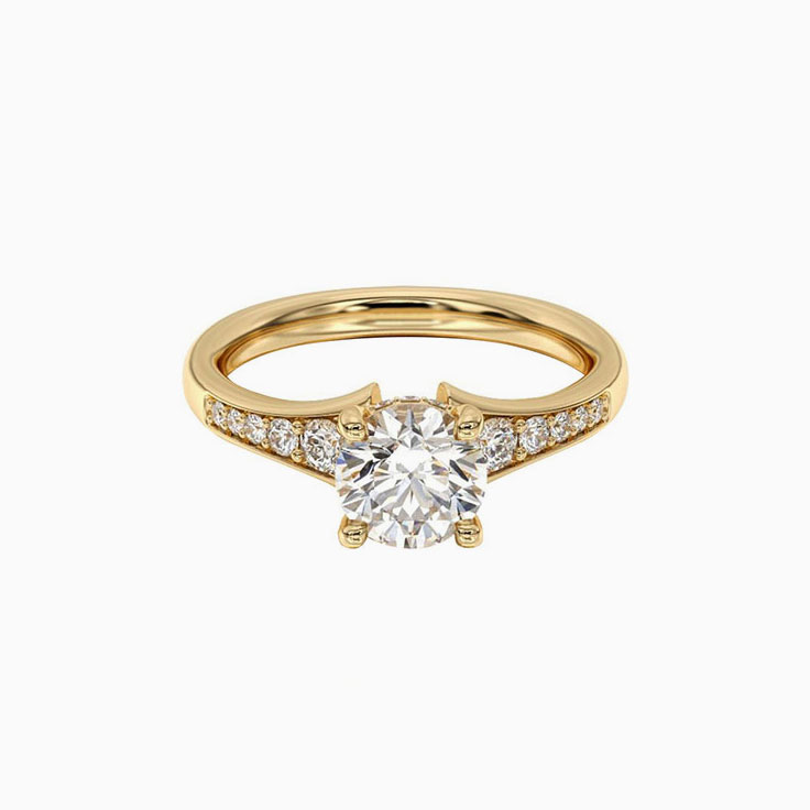 Classic Round Engagement Ring