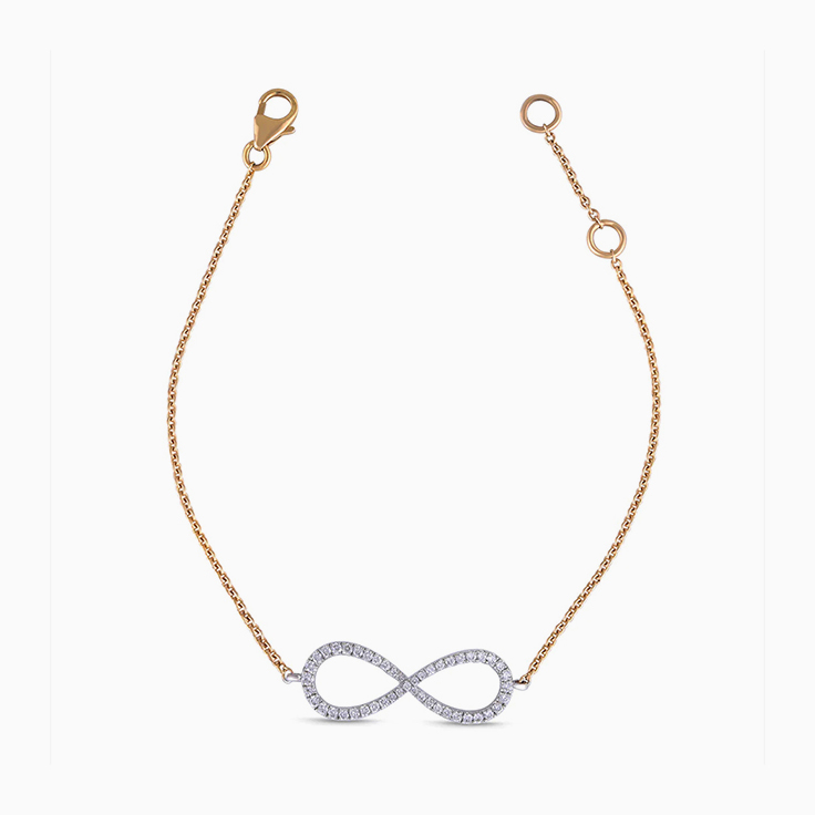 Infinity Diamond Bracelet