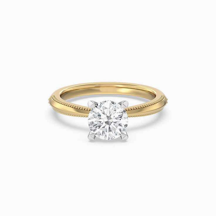Solitaire diamond ring