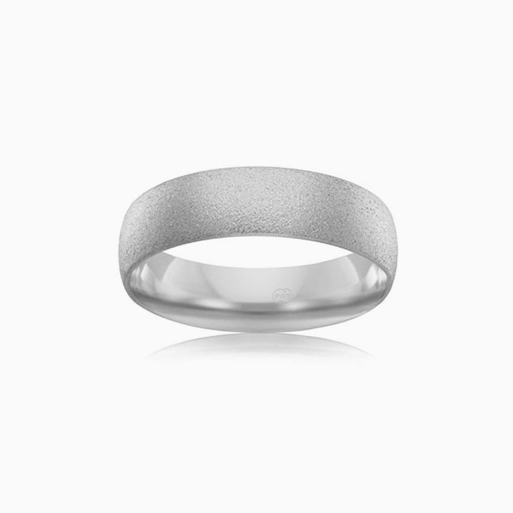 5mm Full Comfort Mens Wedding Ring