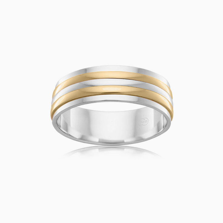 5mm Mens Wedding Bands UK Designed and Made Temple and Grace UK