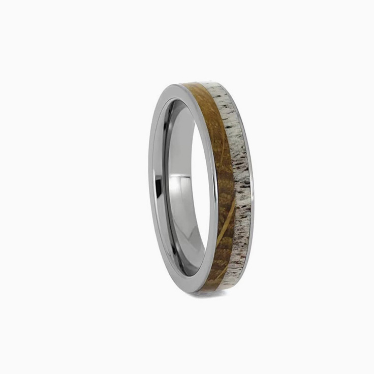 Womens Titanium Wedding Band