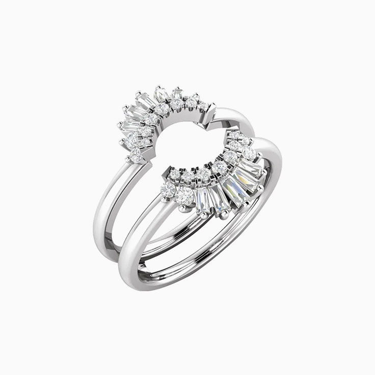 Diamond contour band