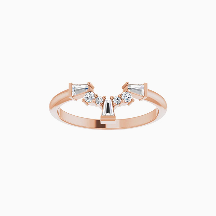 Curved Band Ring