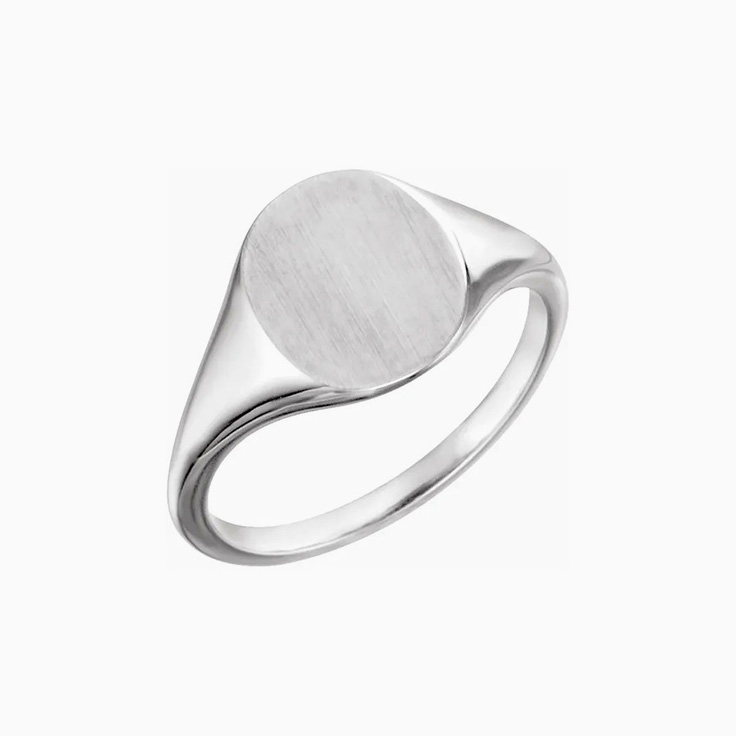 petite signet ring