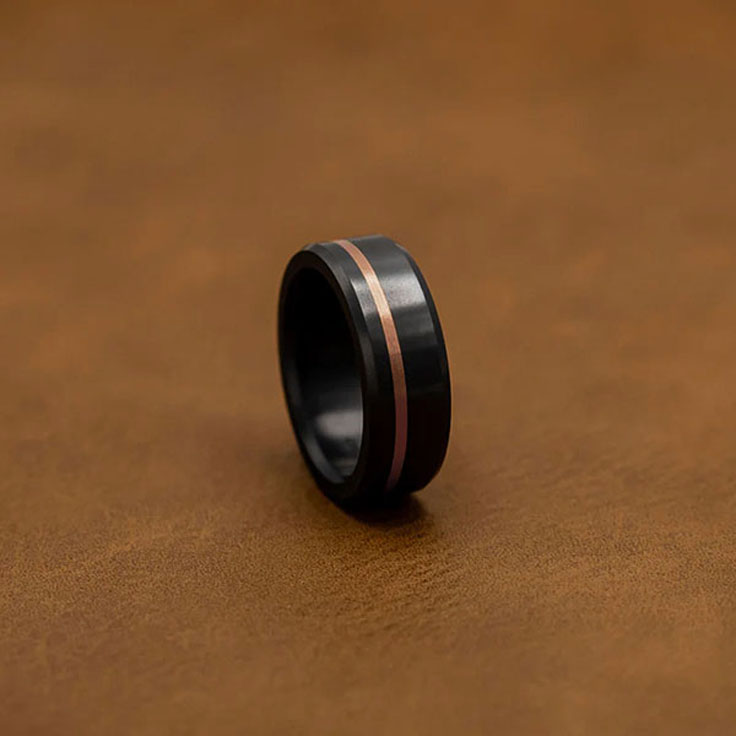 Offset Rose Gold Elysium Band