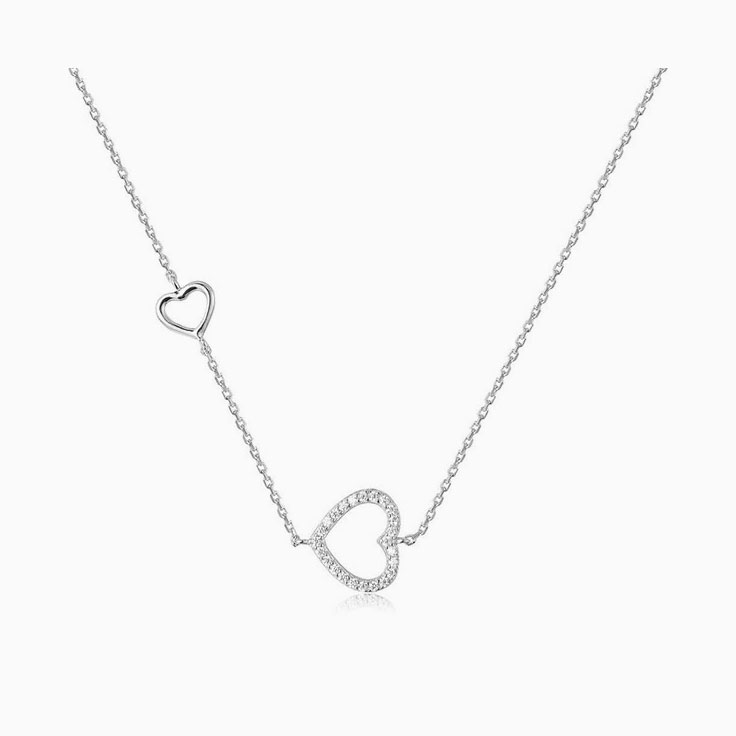 Double Heart Pendant