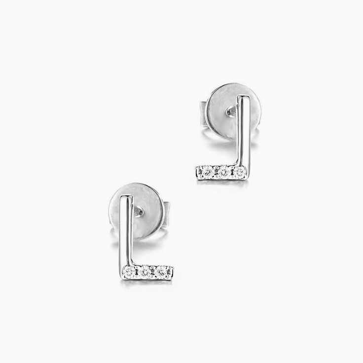 Initial Diamond Studs