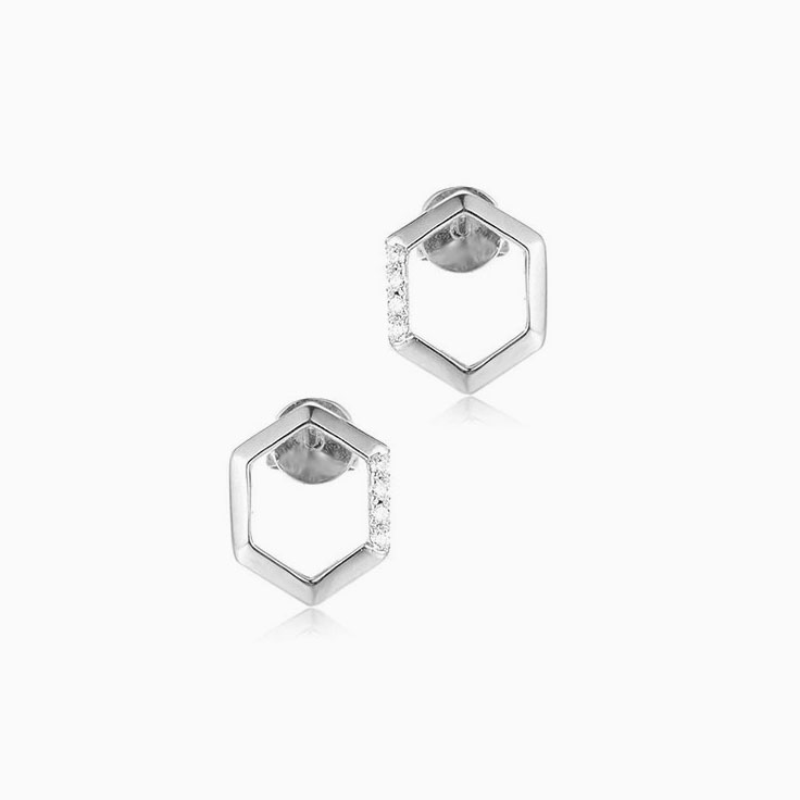 Hexagon Studs
