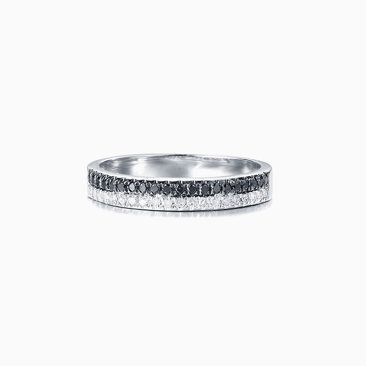 Black and White diamond Band