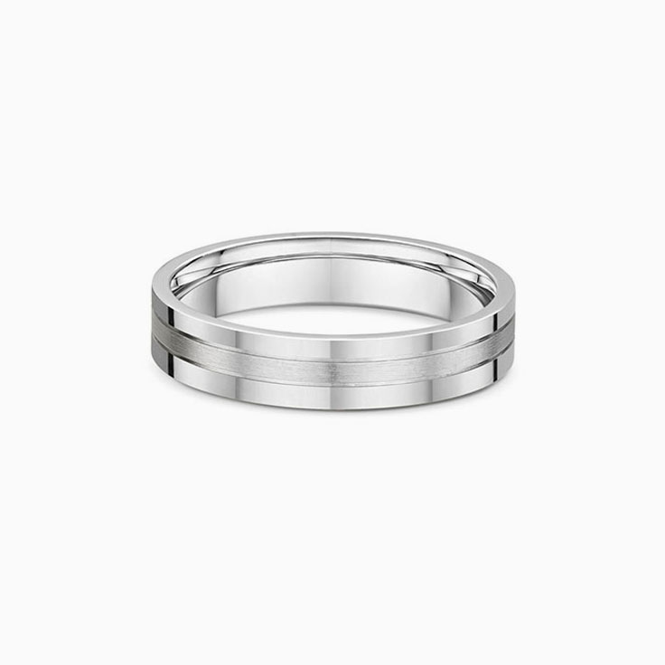 classic mens wedding ring 807A10