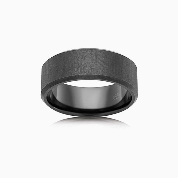 Matt Finish Zirconium ring FB4447