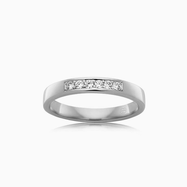 Diamond Womens Wedding Band