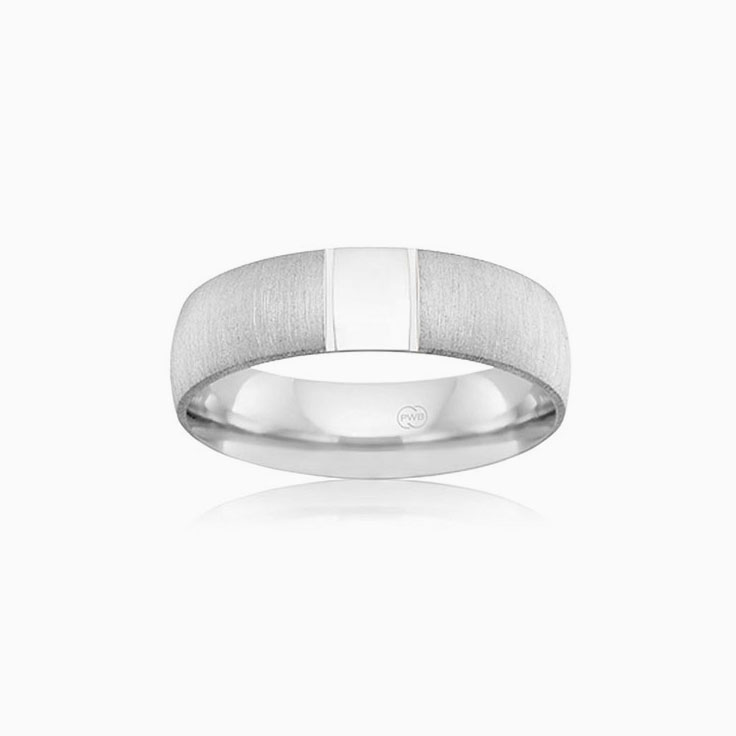 Matt finish mens ring CW3460