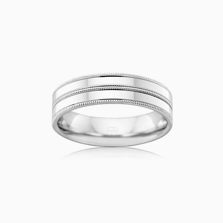 Miligrain Mens Ring F1364