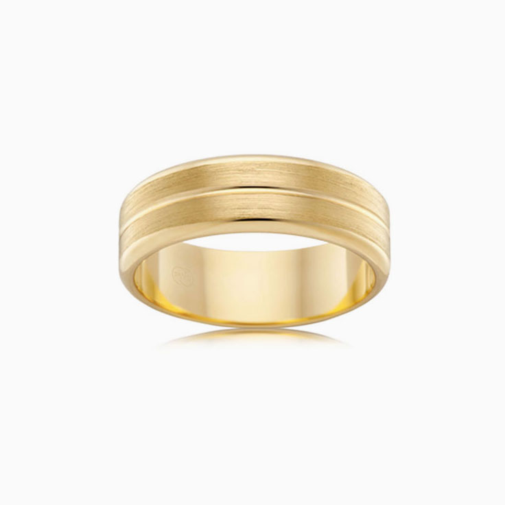 Plain Gold Wedding Band
