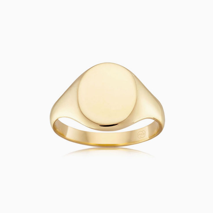 Classic Oval Signet Ring