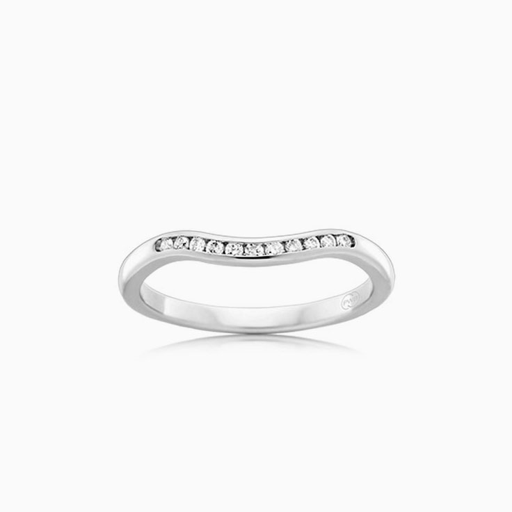 Womens Lab Diamond Wedding Ring 4111