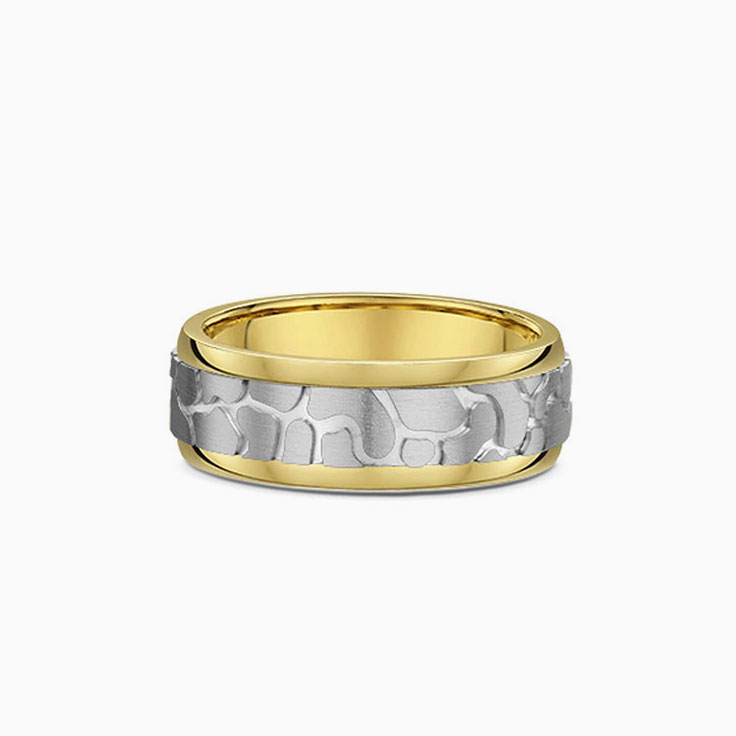 Two Tone Brushed Band