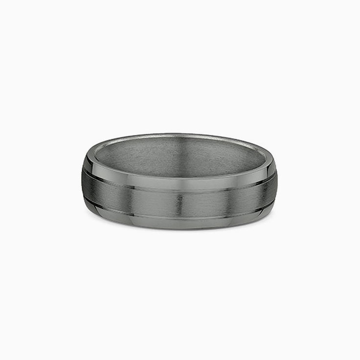 Classic Tantalum ring 855A25