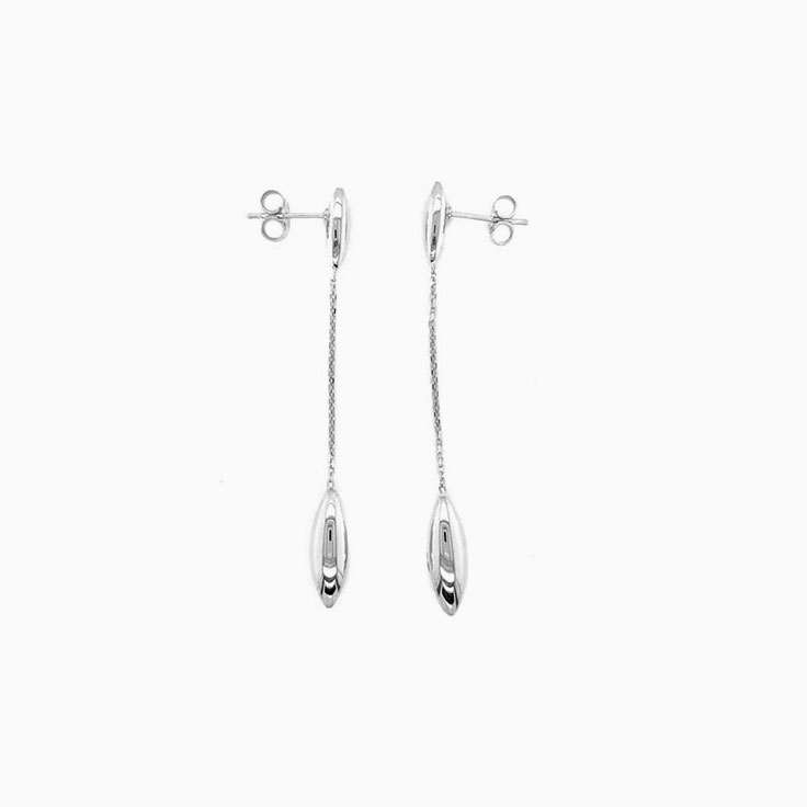 Single drop earrings C098