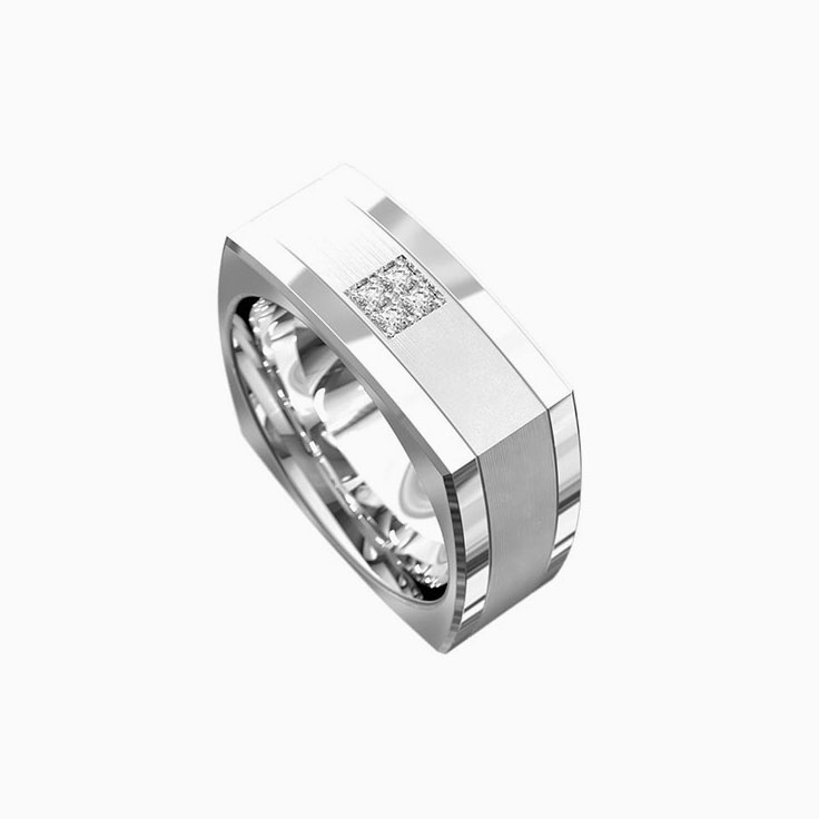 Mens Diamond band 7092