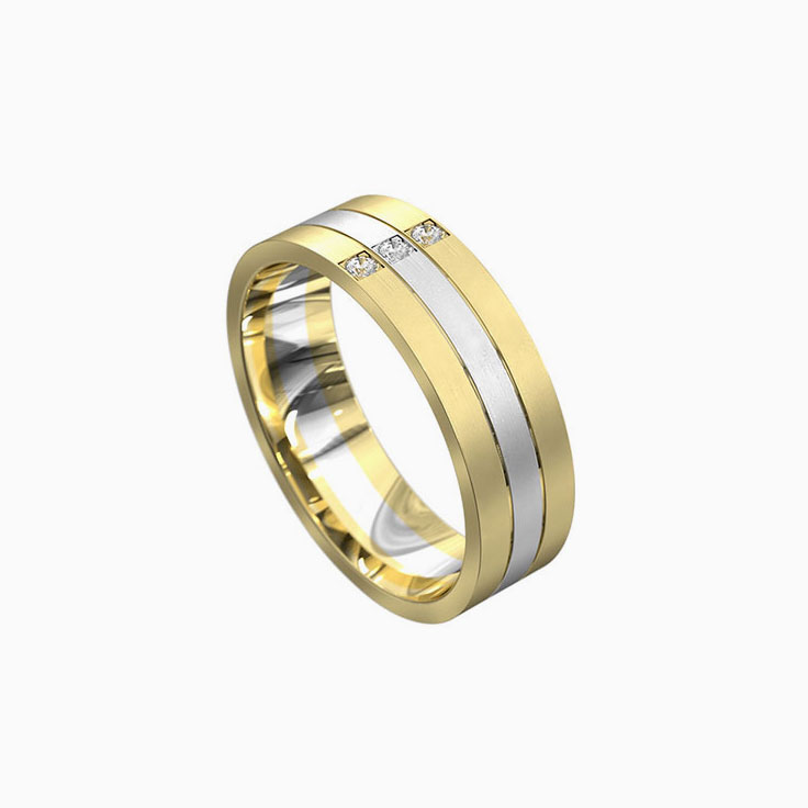 Diamond Mens Ring 7028