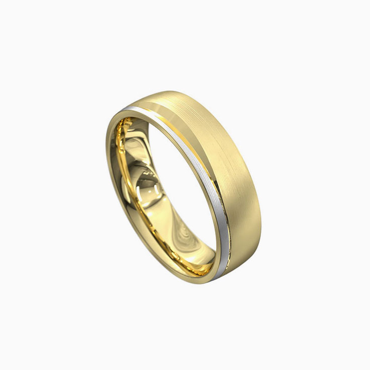 Carved mens ring 3025