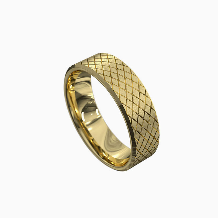 mens wedding ring 5056
