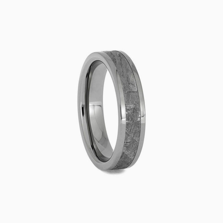 Authentic Gibeon Meteorite Ring