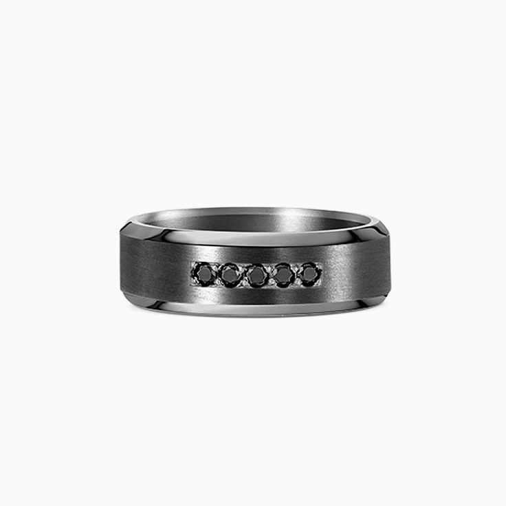 Tantalum Diamond Ring 857A16