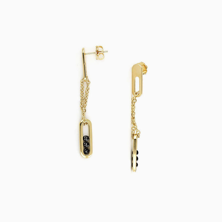 Double Chain Earrings