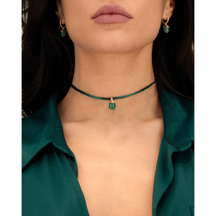 Green Aventurine Choker Necklace
