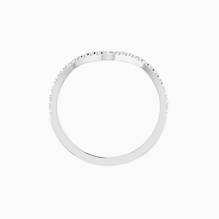 Diamond Chevron Ring