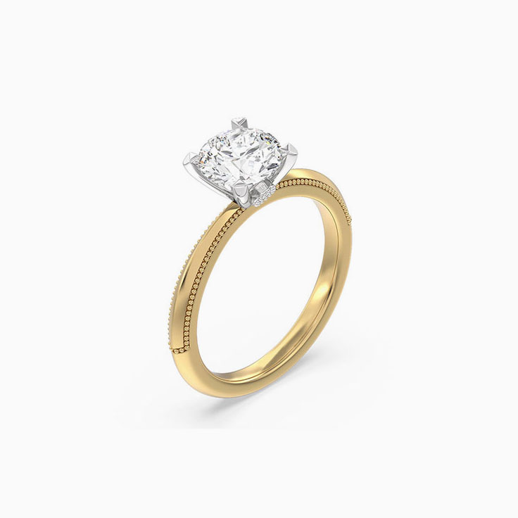 Solitaire diamond ring