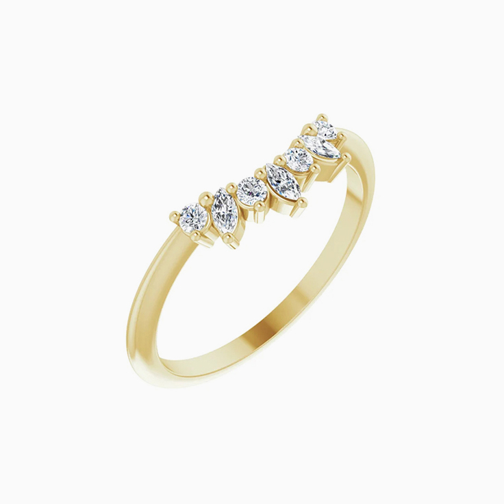 Nesting Wedding Band