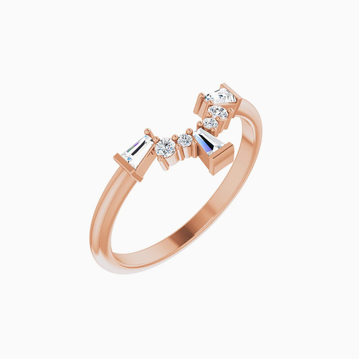 Curved Band Ring