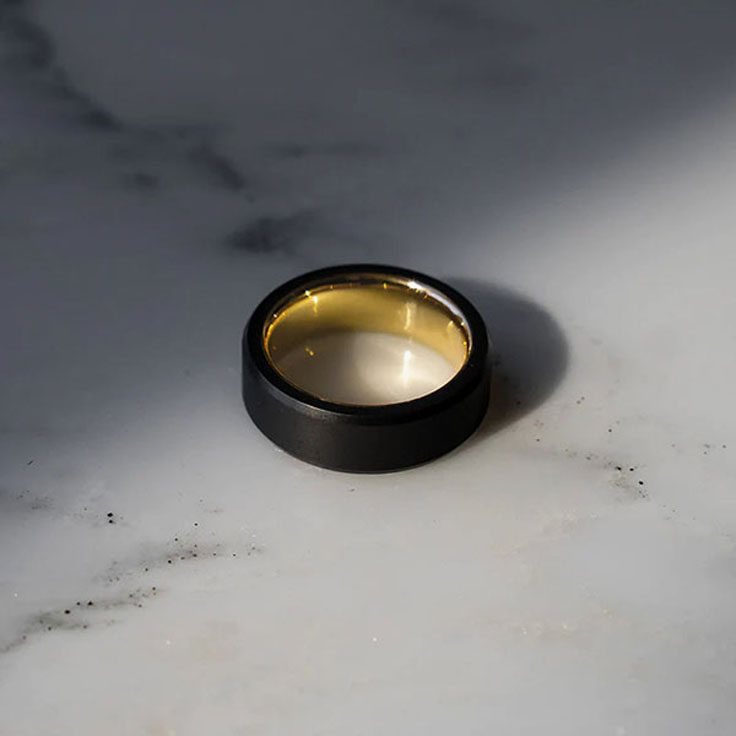 Elysium with gold inlay