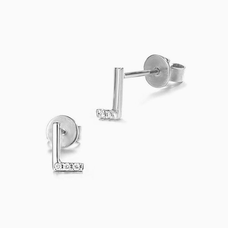 Initial Diamond Studs