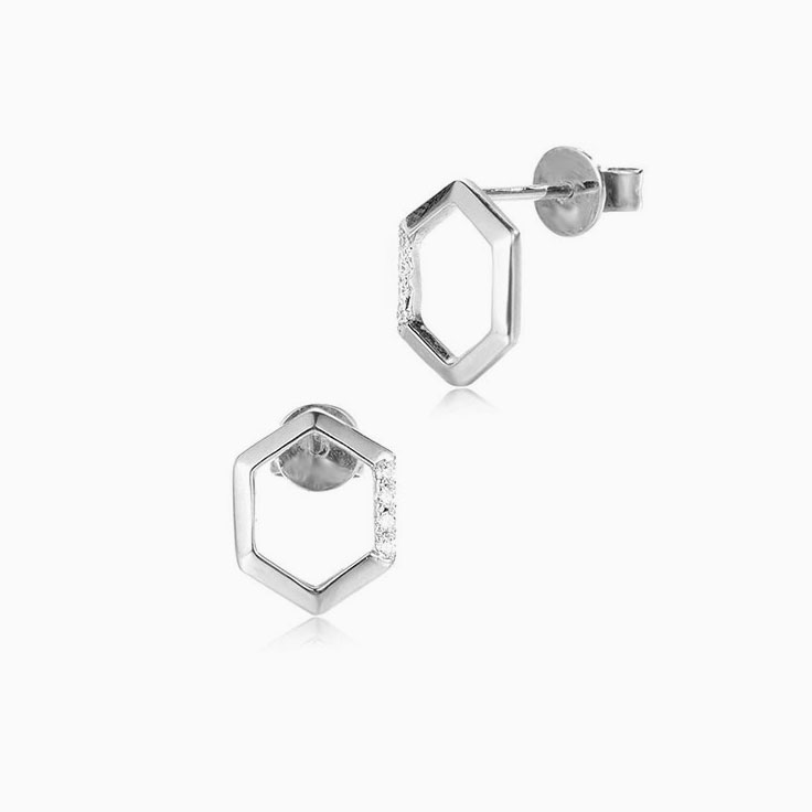 Hexagon Studs