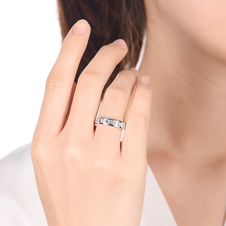 Women's Platinum Wedding Rings Temple and Grace UK