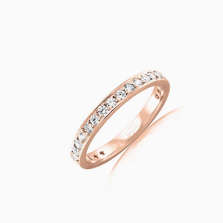 Womens Lab Diamond Wedding Ring 3988