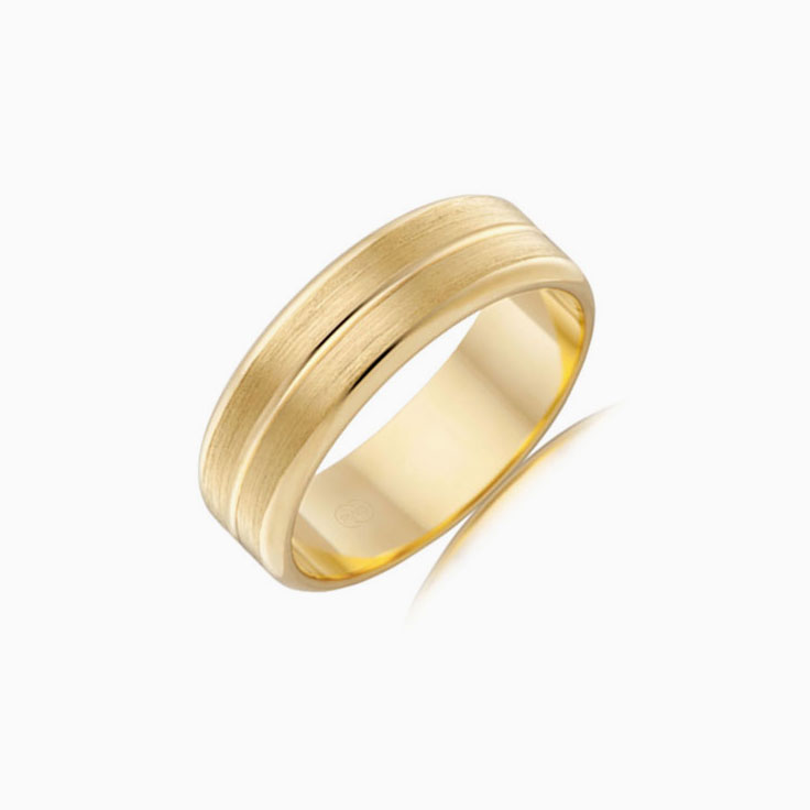 Plain Gold Wedding Band