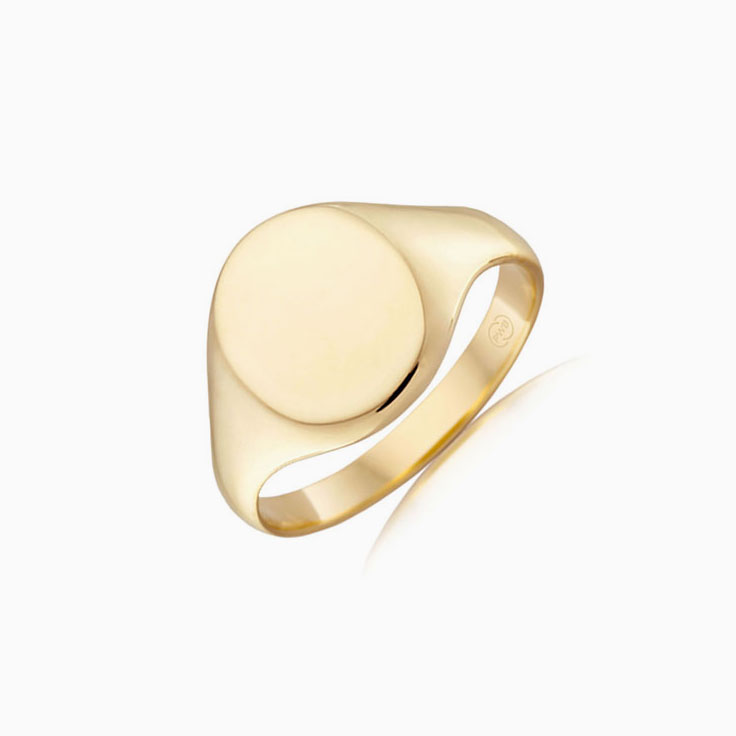 Classic Oval Signet Ring